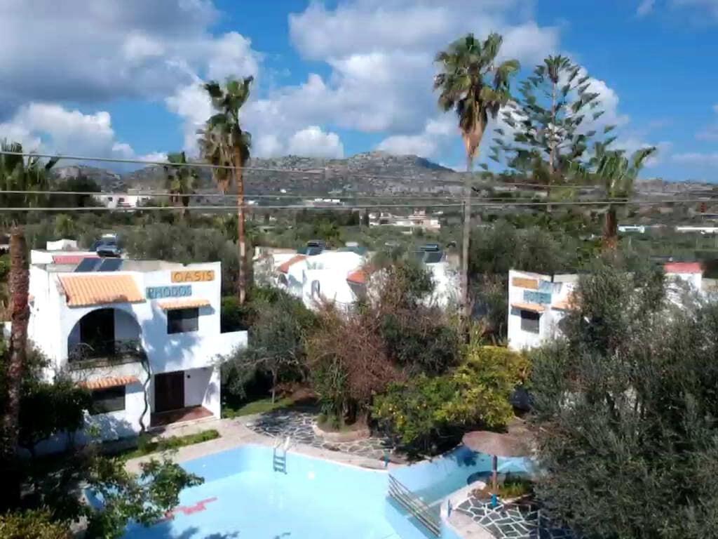 Oasis Hotel Bungalows Rhodes- All Inclusive Afandou Exterior foto